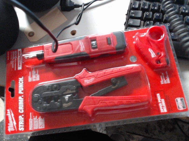 Strip, crimp, punch kit 4pc