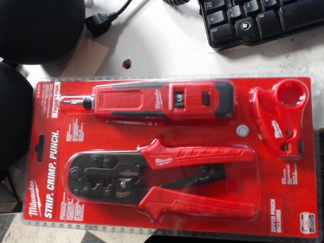 Strip, crimp, punch kit 4pc