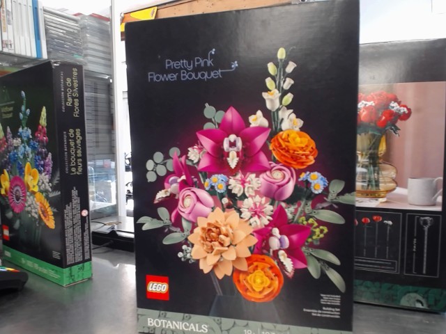 Lego pretty pink flower pouquet neuf