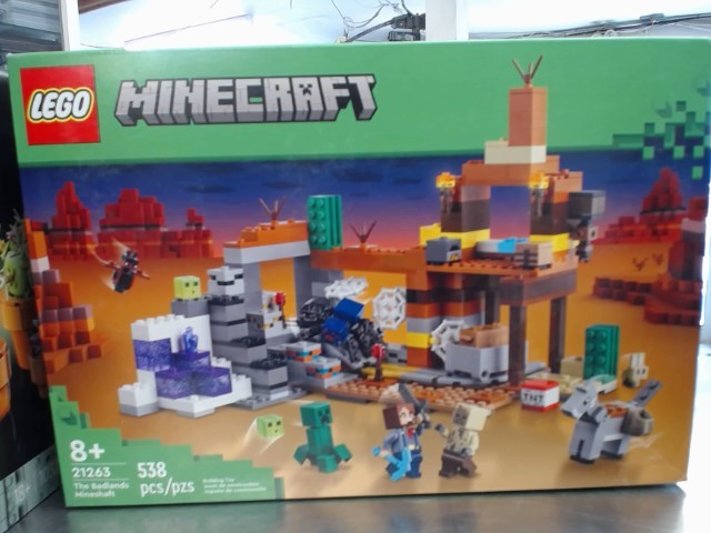 Lego minecraft the badlands mineshafts