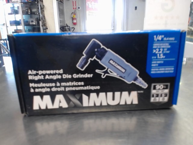 Air powered right angle die grinder