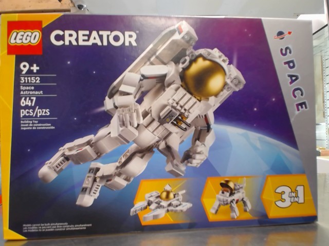 Lego creator space astronaut new