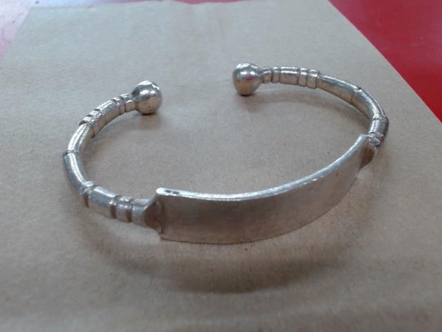Bracelet argent rond