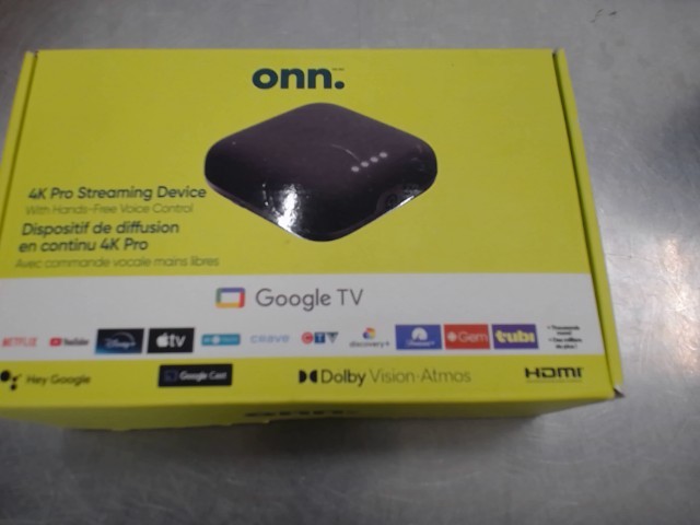 4k pro streaming device onn