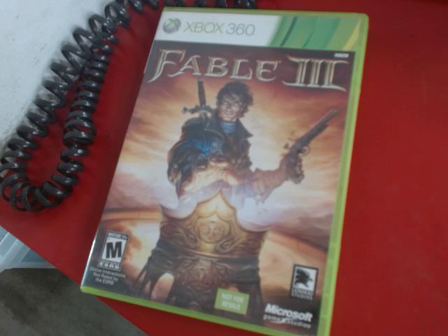 Fable iii