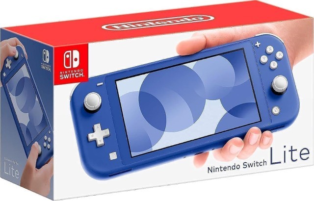 Switch lite bleu