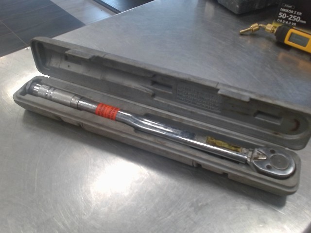 Torque wrench+case 1/2