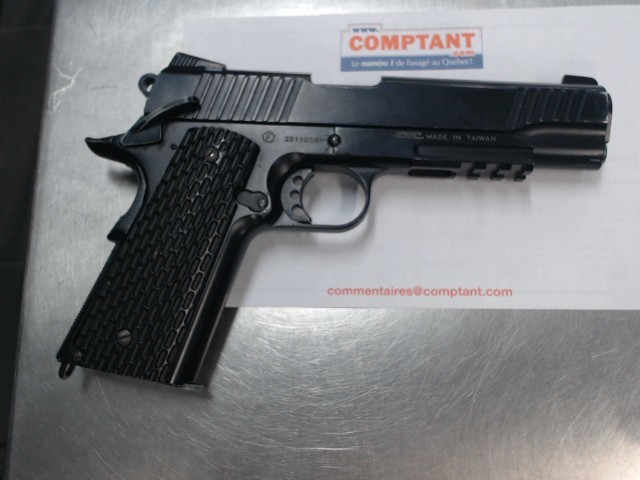 Kwc m1911 a1 tac co2 version steel bb gu