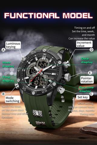 Montre sportif multifonctionelle