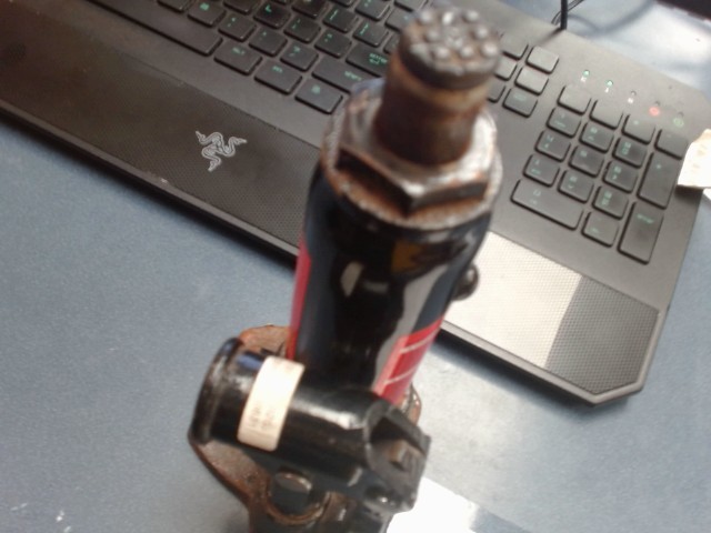 Hydraulic jack rouge et noir