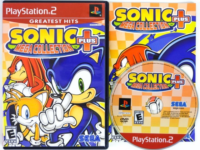 Sonic mega collection plus ps2