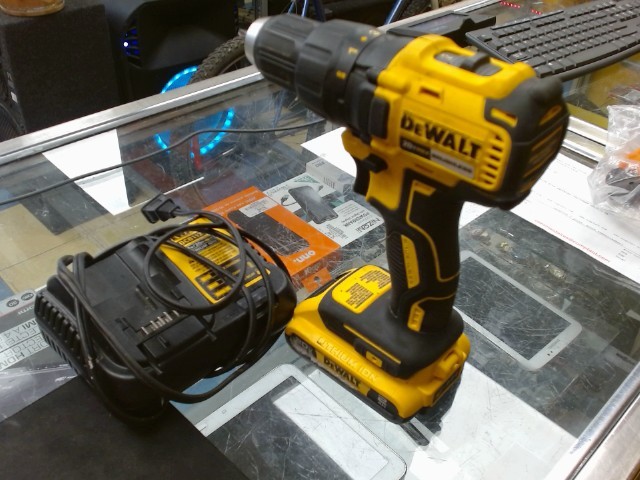 Brushless compact cordless drill