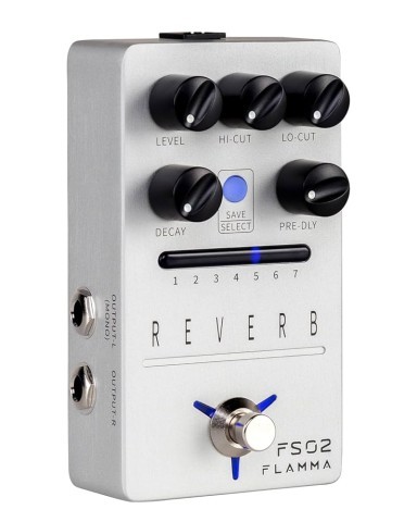 Pedale flamma fs02 reverb en boite