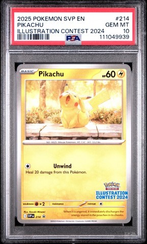 2025 pokemon svp en pikachu ill con 2024