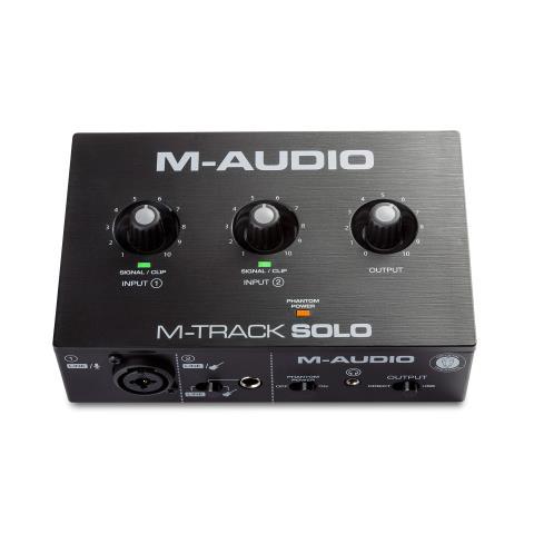 M-track solo 2 channel interface