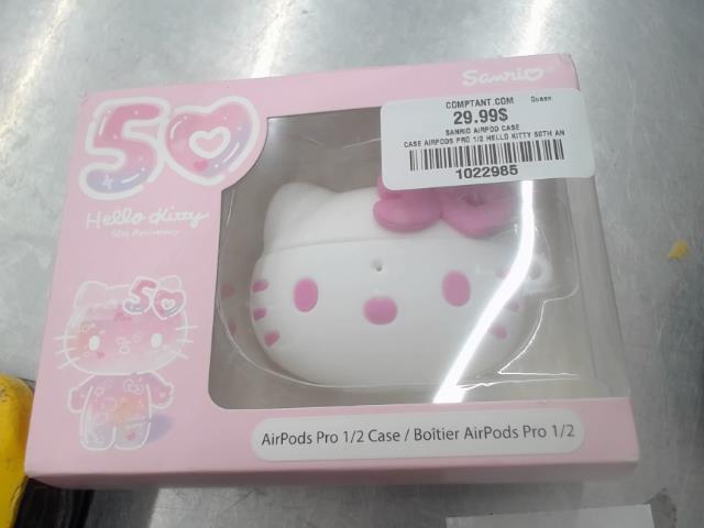 Case airpods pro 1/2 hello kitty 50th an