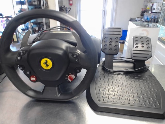 Volant+pdales t80 ferrari 488gtb