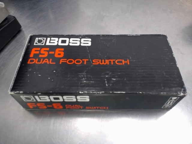Dual foot switch boss fs-6 +box