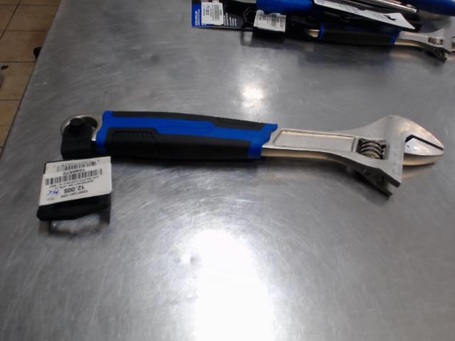 Clef molette ajustable 12'' (neuf)