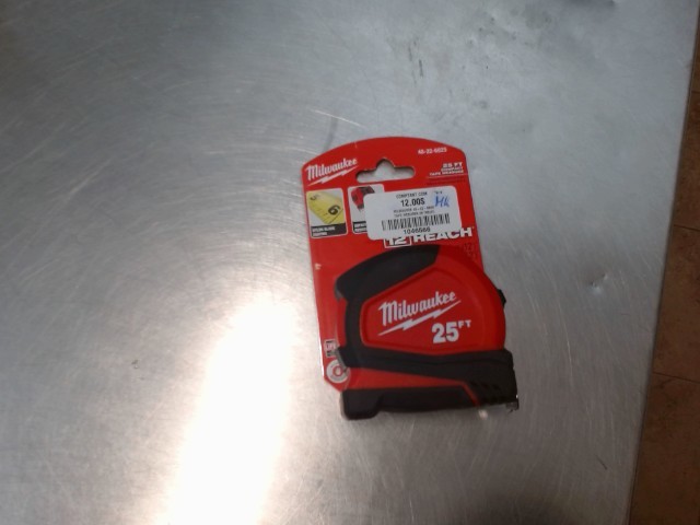 Tape a mesurer 25 (neuf) milwaukee