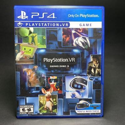 Playstation vr demo disc 3