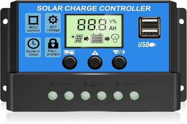 Charge solaire controller av boite