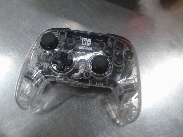 Manette nintendo switch transparent