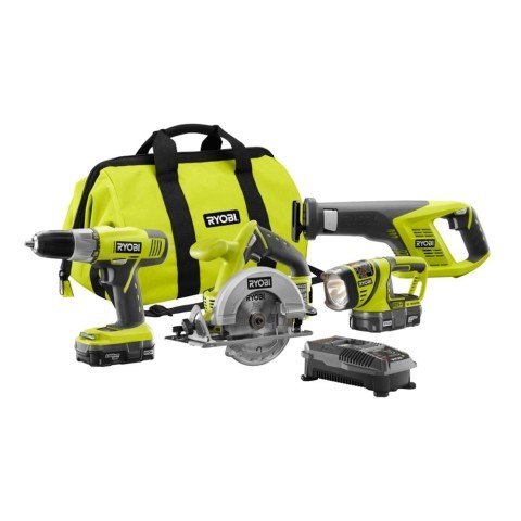 Kit 4 outil(dril.sawall.jigsaw.scieronde