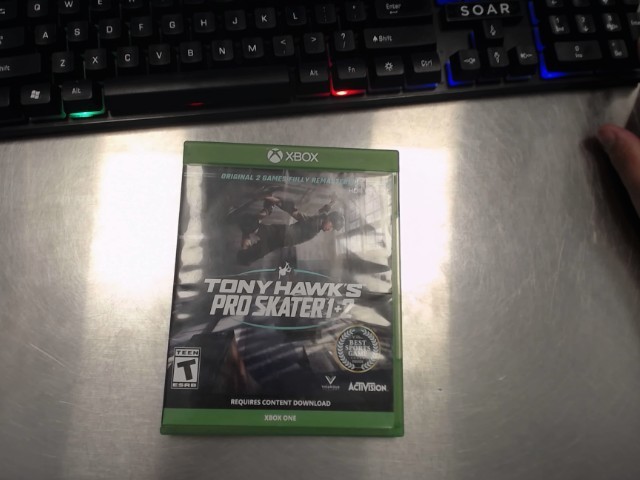 Tony hawks pro skater 1+2