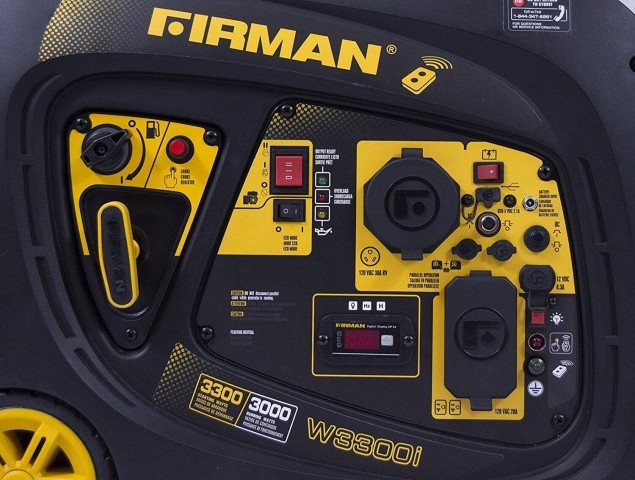 Generatrice firman 3000-3300w a gaz