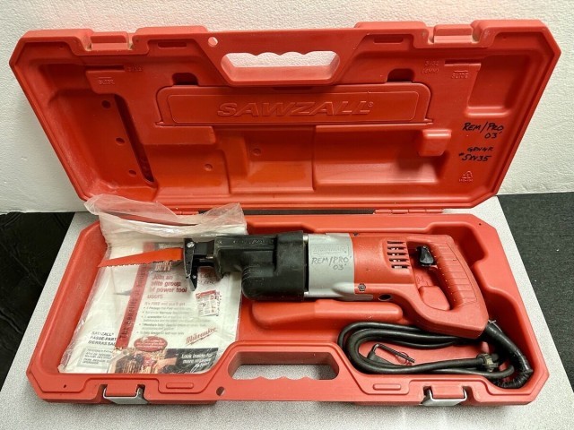 Sawzall heavy duty corded