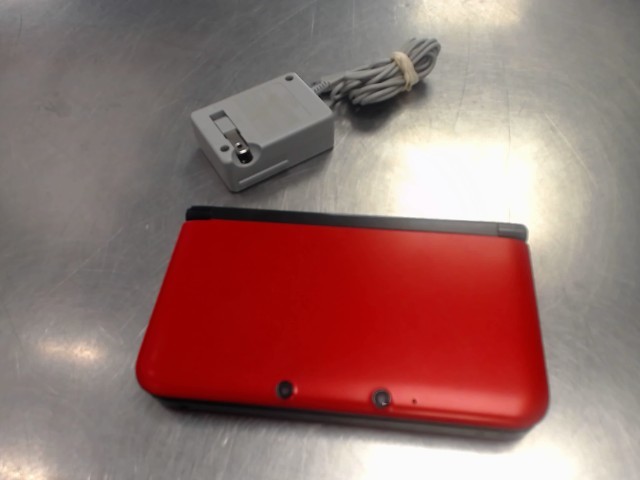 Nintendo 3ds rouge/black + fil