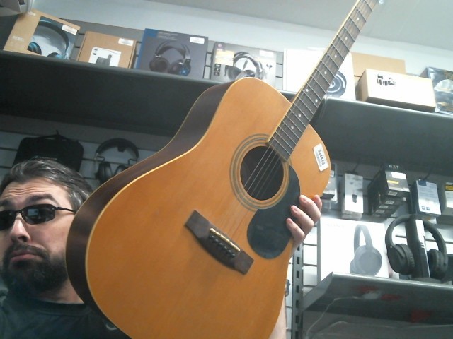 Guitare brun accoustic