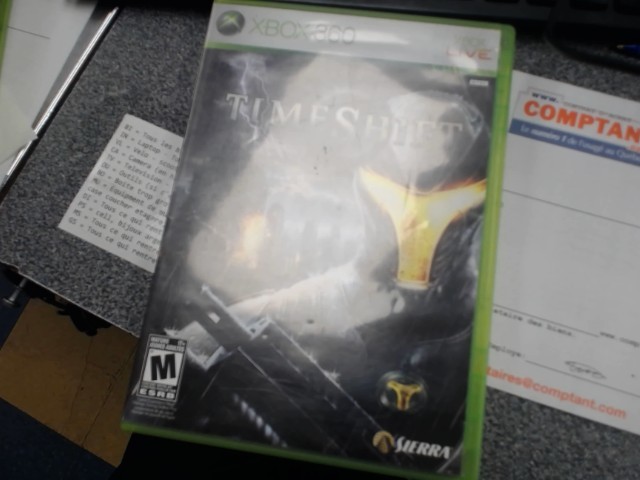 Time shift xbox 360