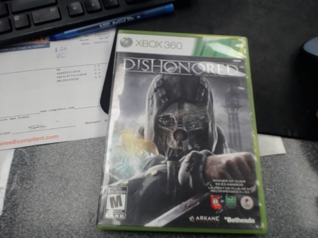 Dishonored xbox 360