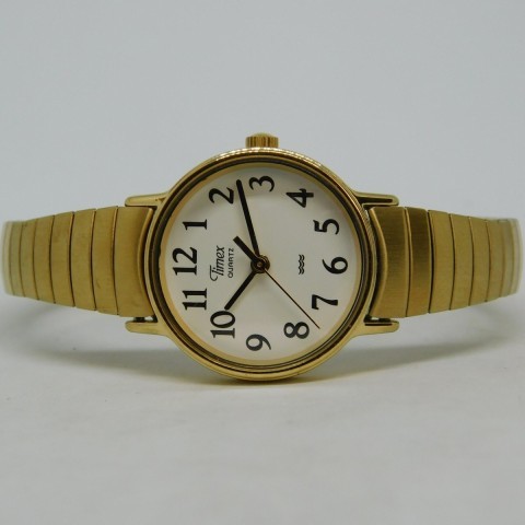 Montre timez quartz dore