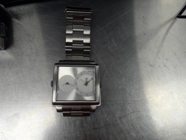 Storm meridian montre stainless carre