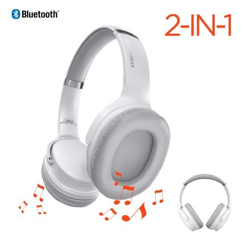 2 in 1 speaker headphones dans boite