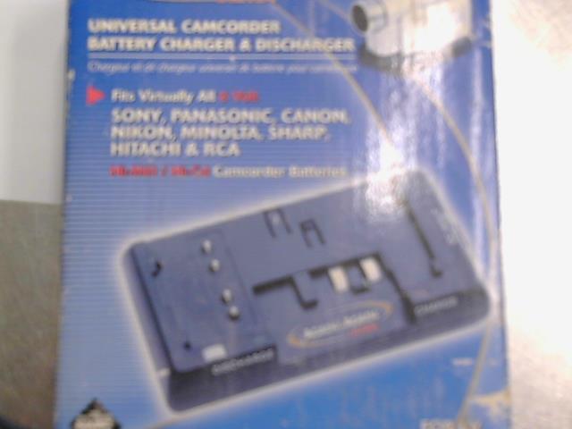 Chargeur universel pour camcorder