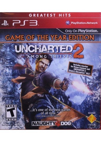 Uncharted 2 game of the year edition ps3
