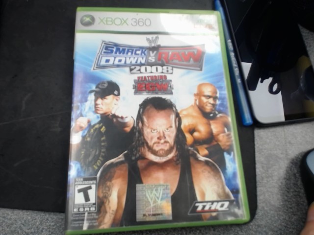 Smackdown vs raw 2008 xbox 360
