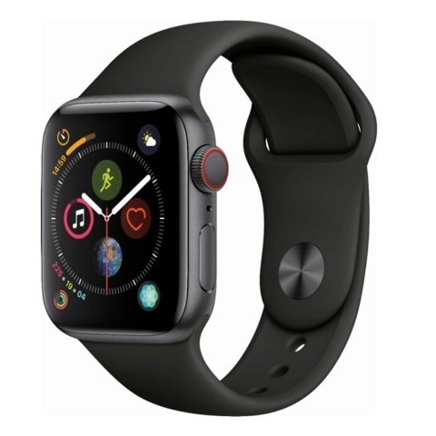 Apple watch serie 4  noir avec chargweur