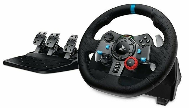 Volant de course logitech avec pedal