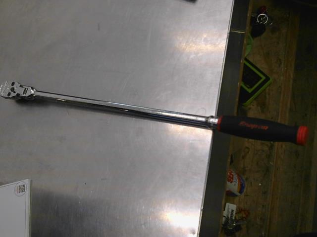 Long handle flex head 1/2 ratchet