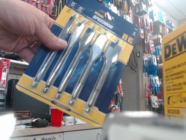 Spade bit set