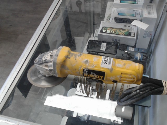 Grinder dewalt a fil