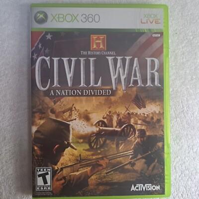 Civil war a nation divided xbox360