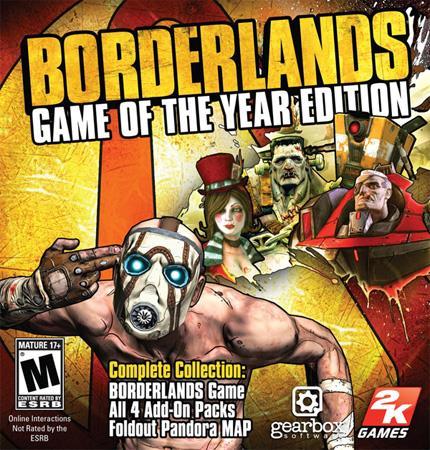 Borderlands game of the year edition