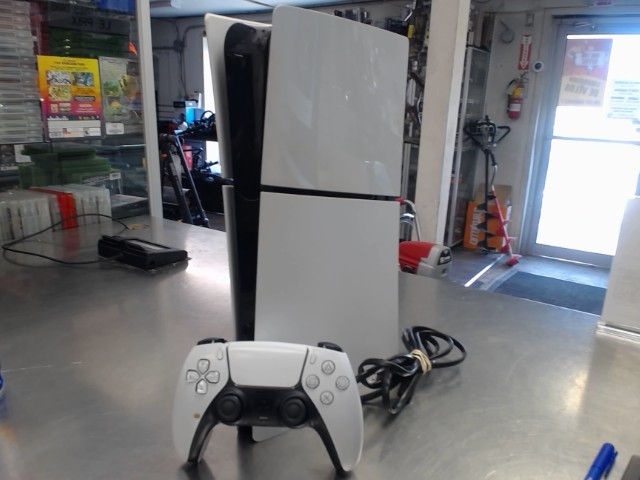 Ps5 slim digital avec fil et man