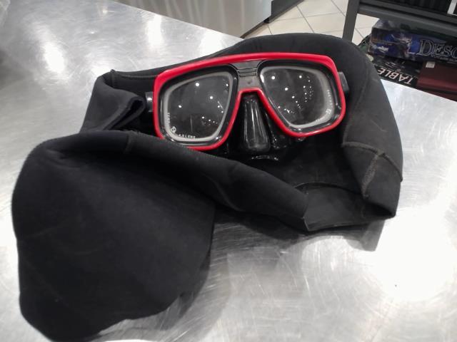 Lunette de plonger avec mask